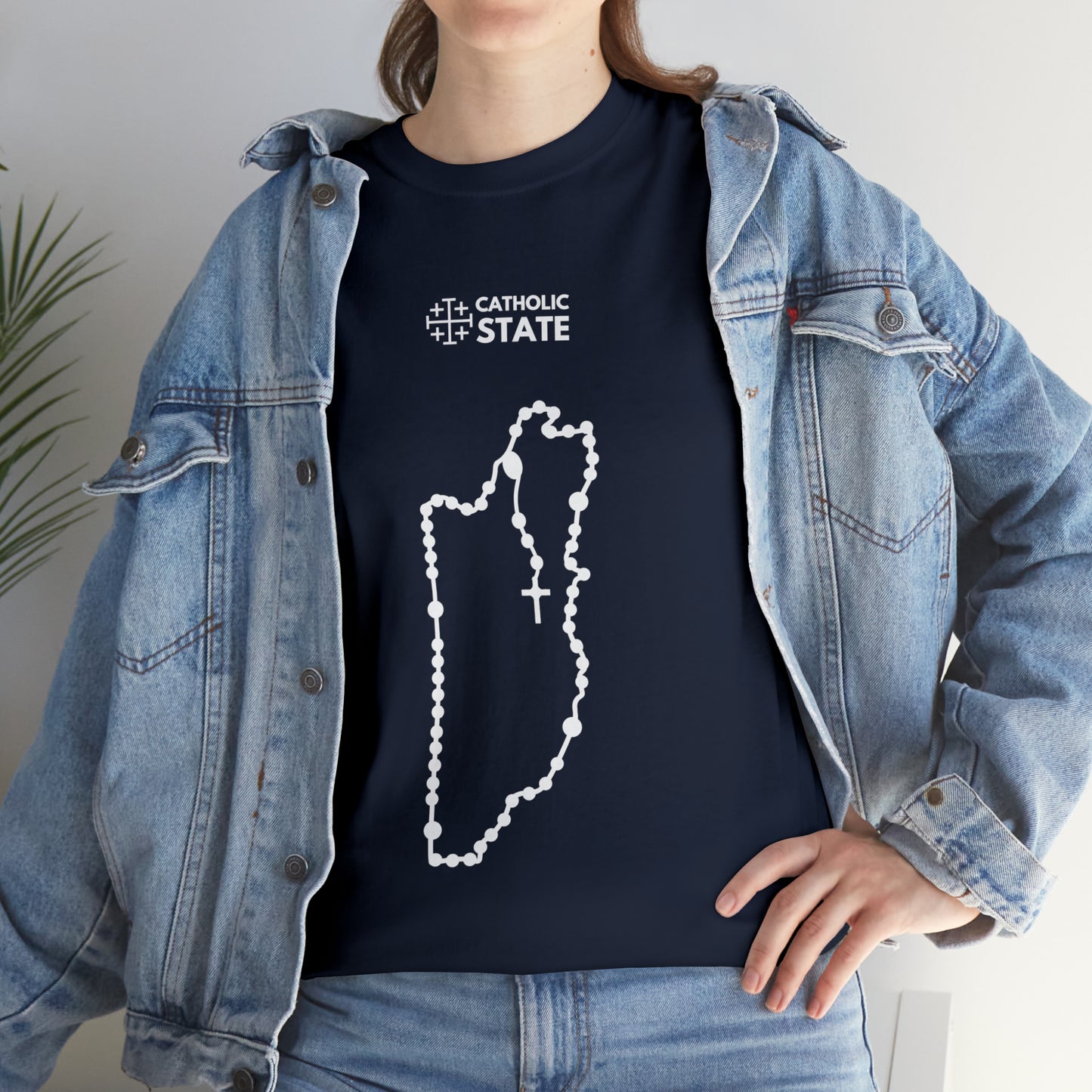 Catholic State Belice - Unisex Heavy Cotton Tee