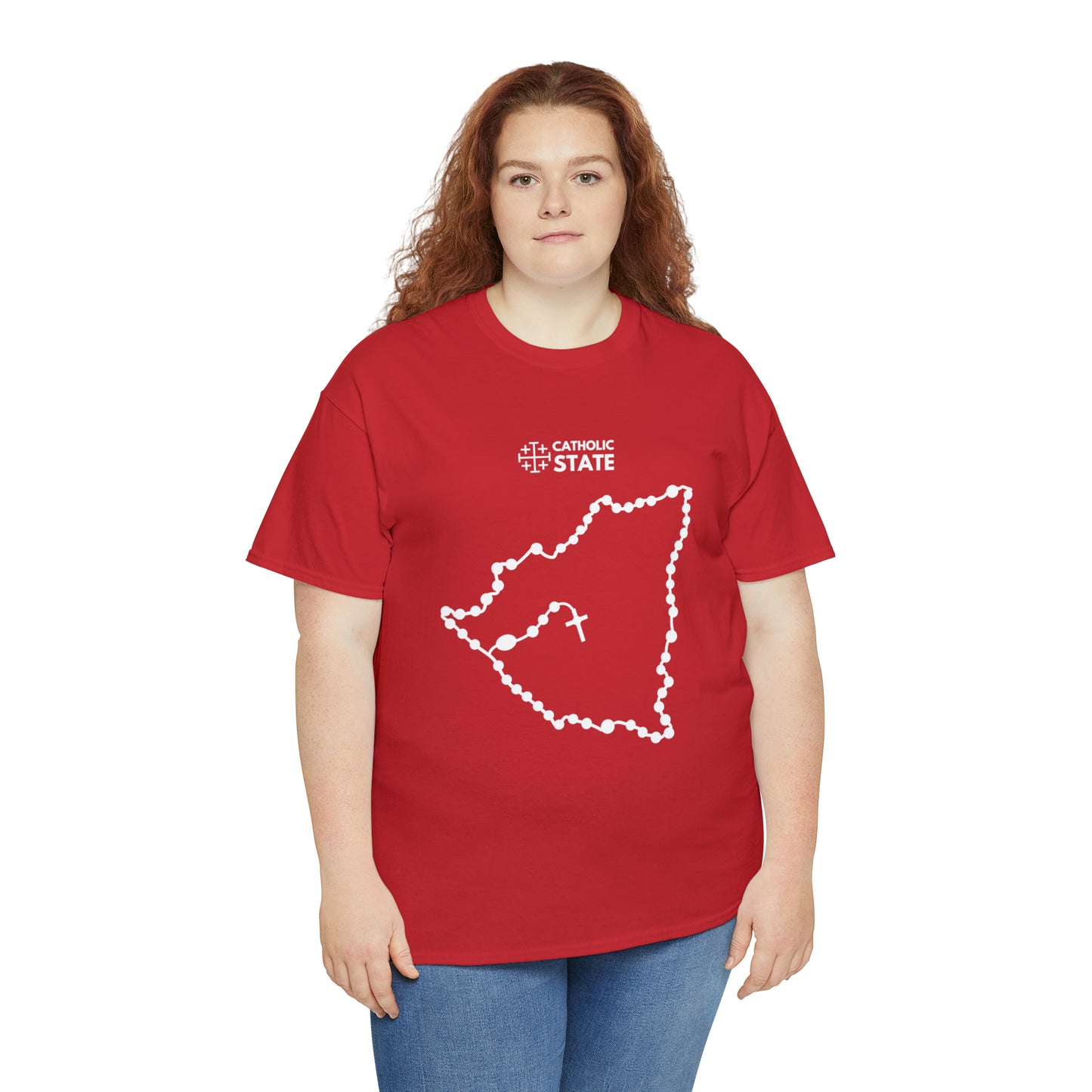 Catholic State Nicaragua - Unisex Heavy Cotton Tee