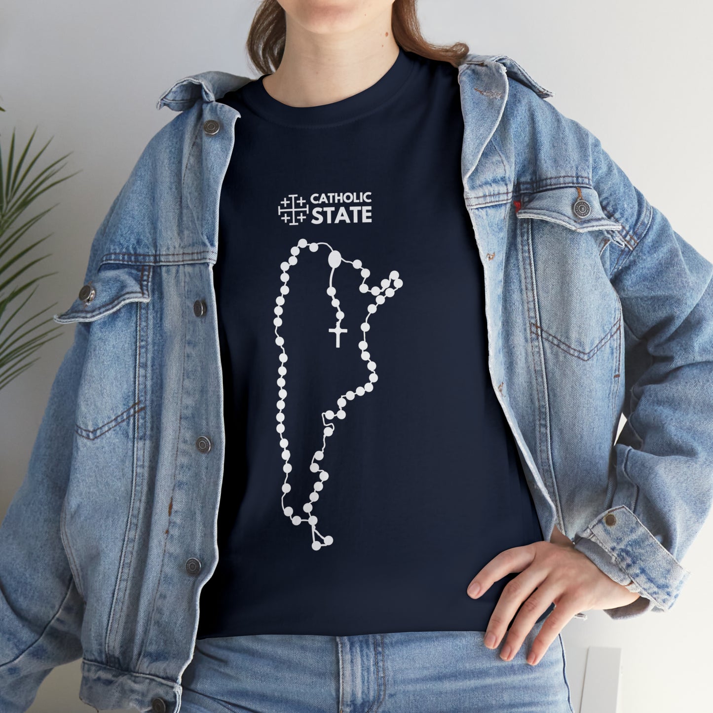 Catholic State Argentina - Unisex Heavy Cotton Tee