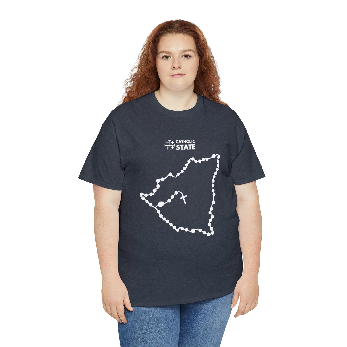 Catholic State Nicaragua - Unisex Heavy Cotton Tee