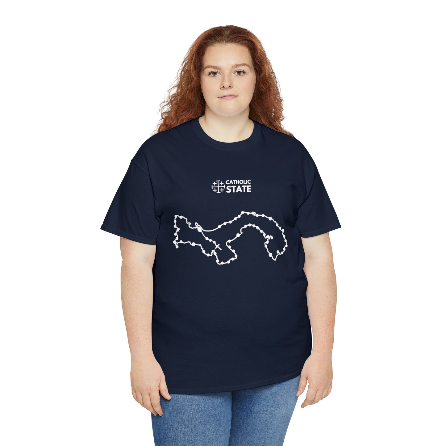 Catholic State Panama - Unisex Heavy Cotton Tee