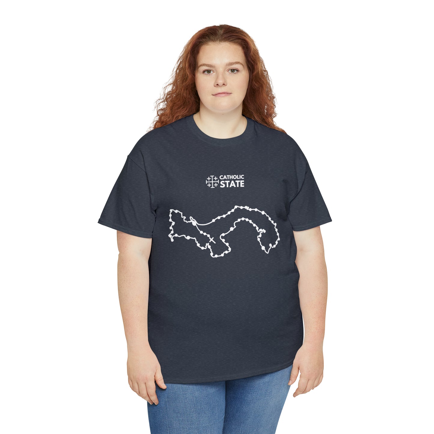 Catholic State Panama - Unisex Heavy Cotton Tee