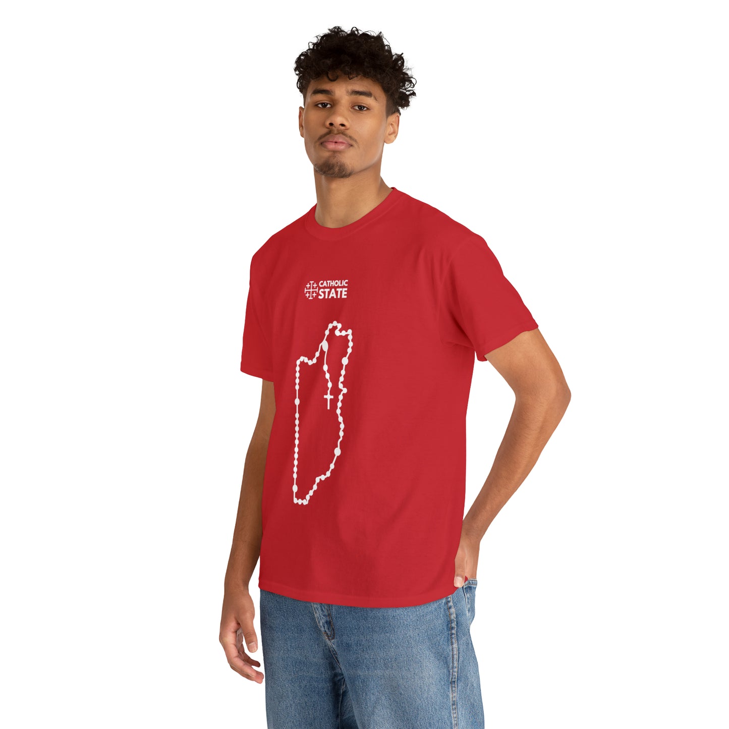 Catholic State Belice - Unisex Heavy Cotton Tee