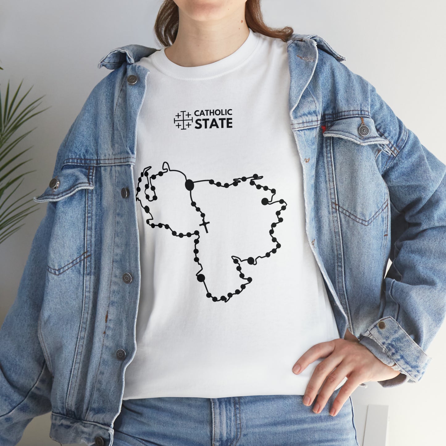 Catholic State Venezuela - Unisex Heavy Cotton Tee