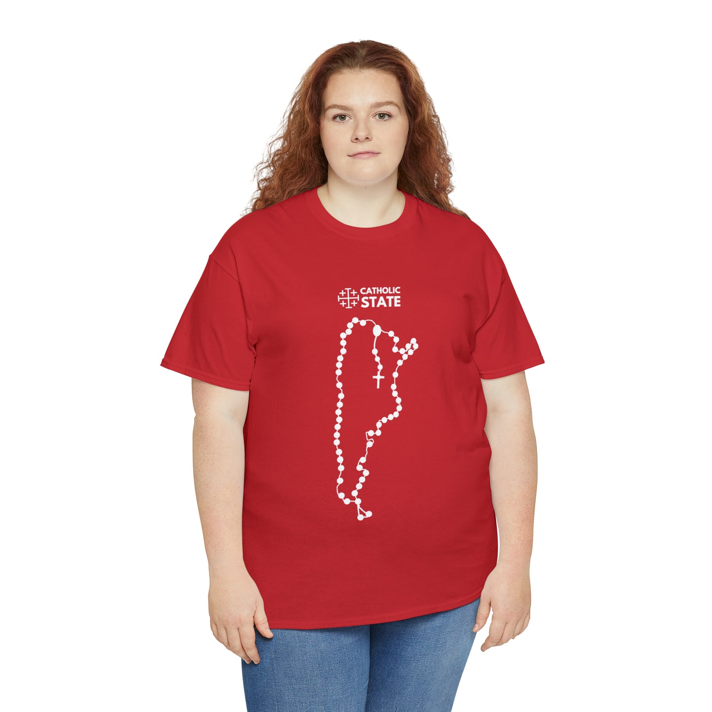 Catholic State Argentina - Unisex Heavy Cotton Tee