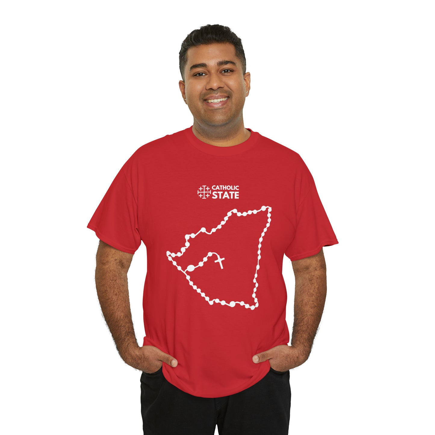 Catholic State Nicaragua - Unisex Heavy Cotton Tee
