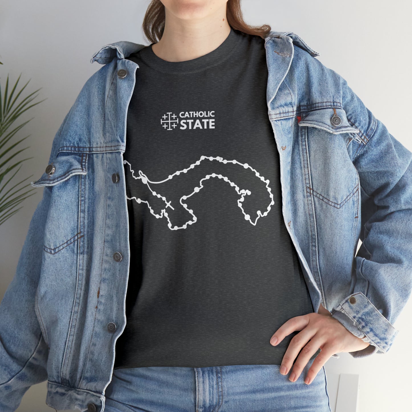 Catholic State Panama - Unisex Heavy Cotton Tee