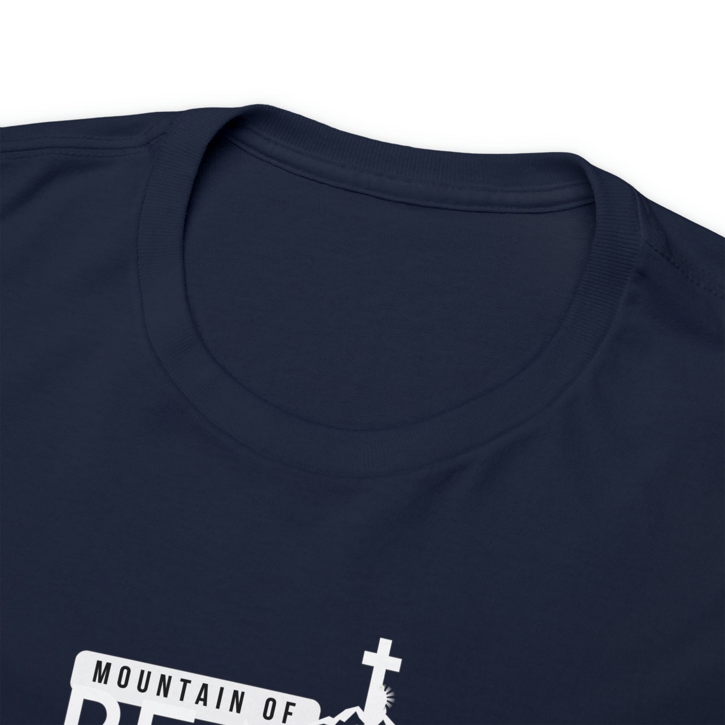 Rosary with MOP Logo Unisex Heavy Cotton Tee