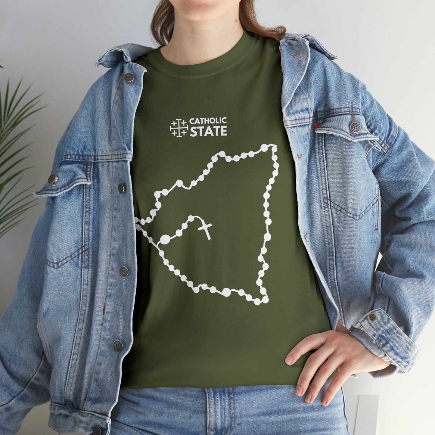 Catholic State Nicaragua - Unisex Heavy Cotton Tee