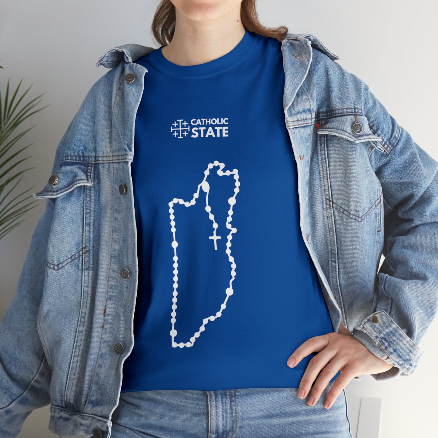 Catholic State Belice - Unisex Heavy Cotton Tee