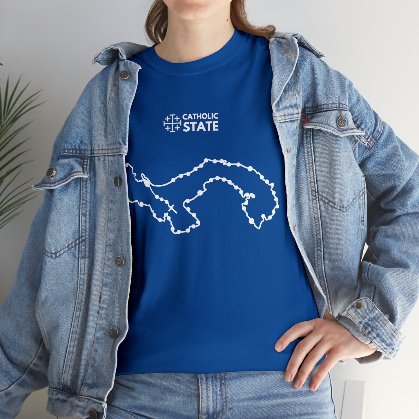 Catholic State Panama - Unisex Heavy Cotton Tee