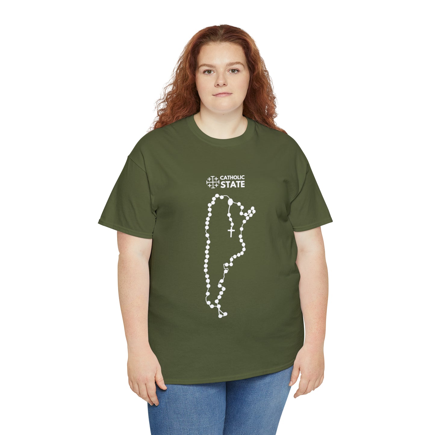 Catholic State Argentina - Unisex Heavy Cotton Tee