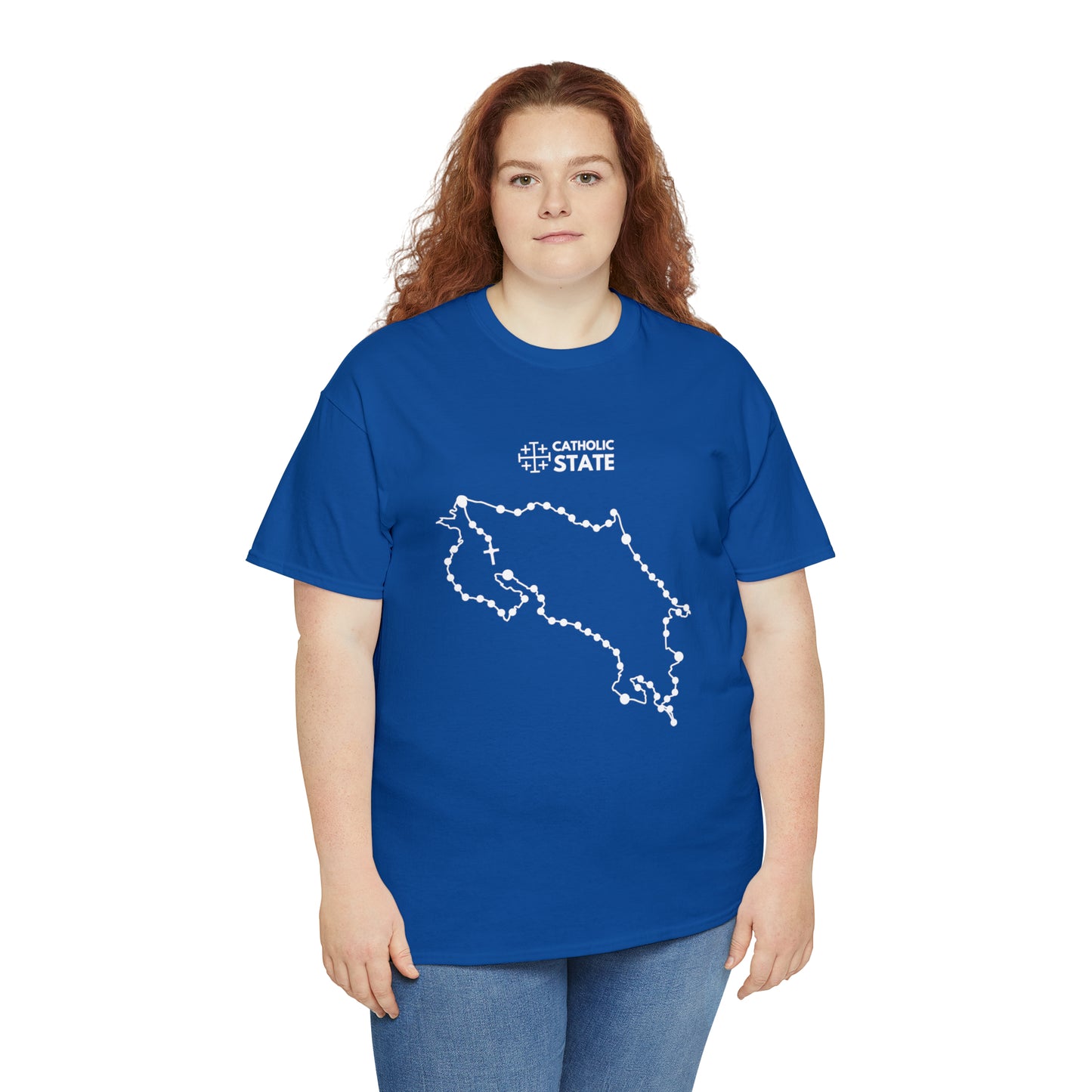 Catholic State Costa Rica - Unisex Heavy Cotton Tee