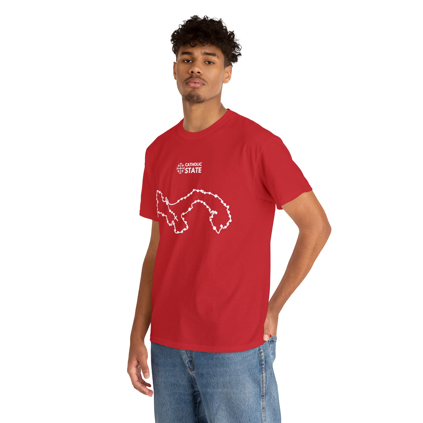 Catholic State Panama - Unisex Heavy Cotton Tee