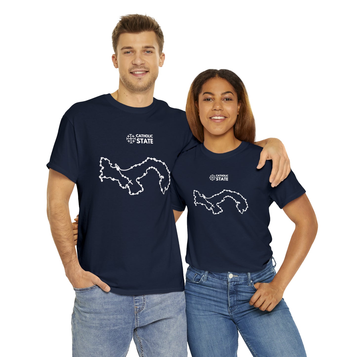 Catholic State Panama - Unisex Heavy Cotton Tee