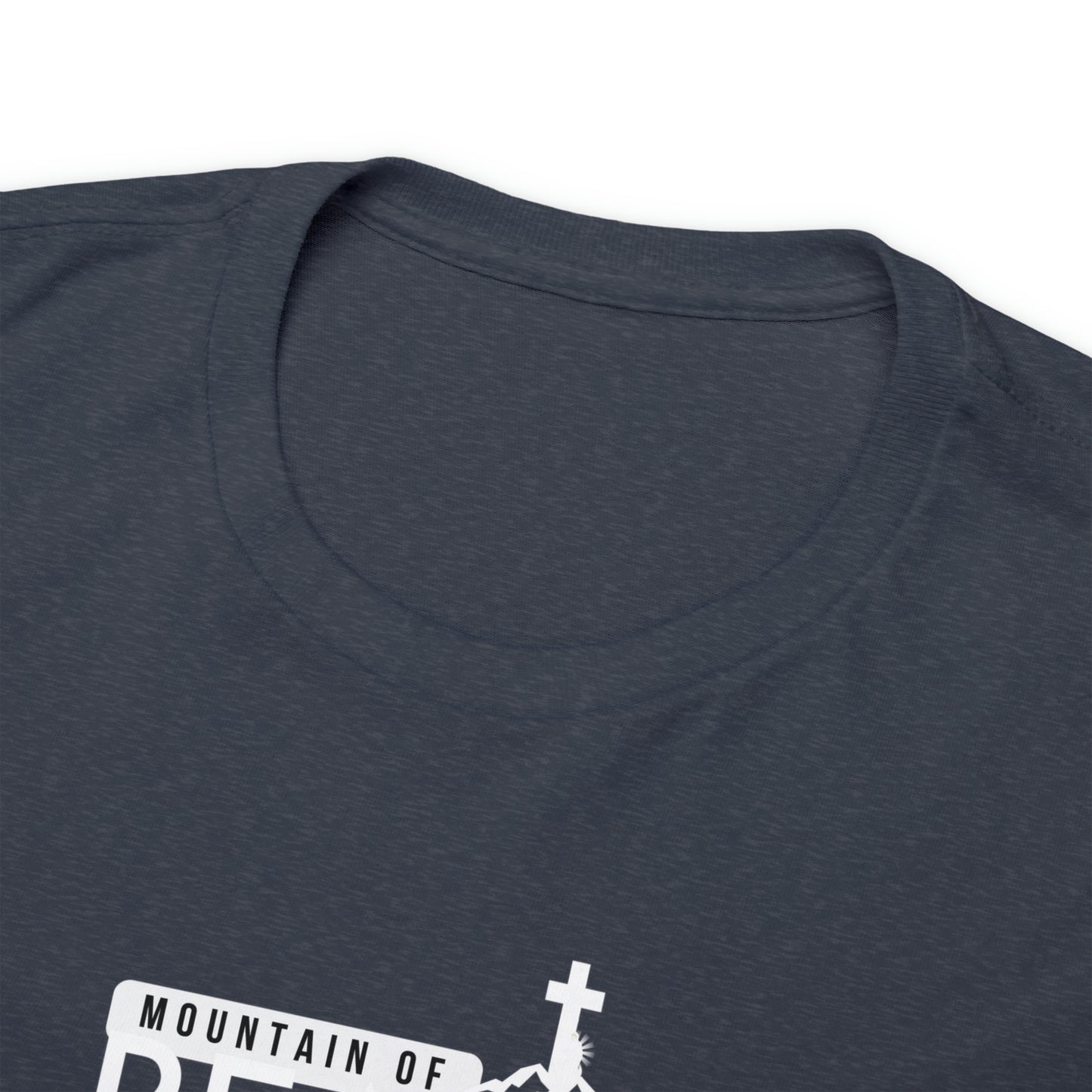 Rosary with MOP Logo Unisex Heavy Cotton Tee
