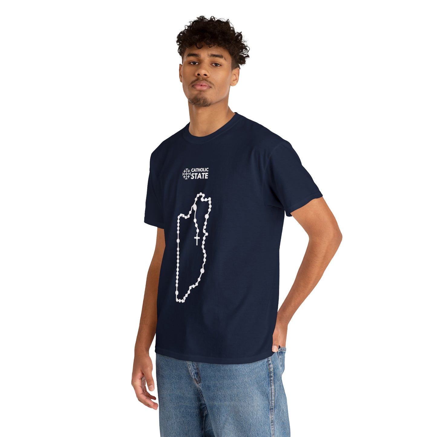Catholic State Belice - Unisex Heavy Cotton Tee
