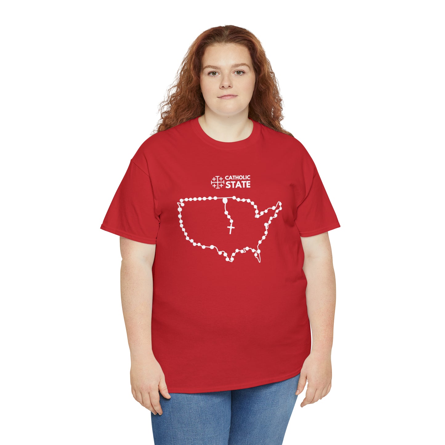 Catholic State USA - Unisex Heavy Cotton