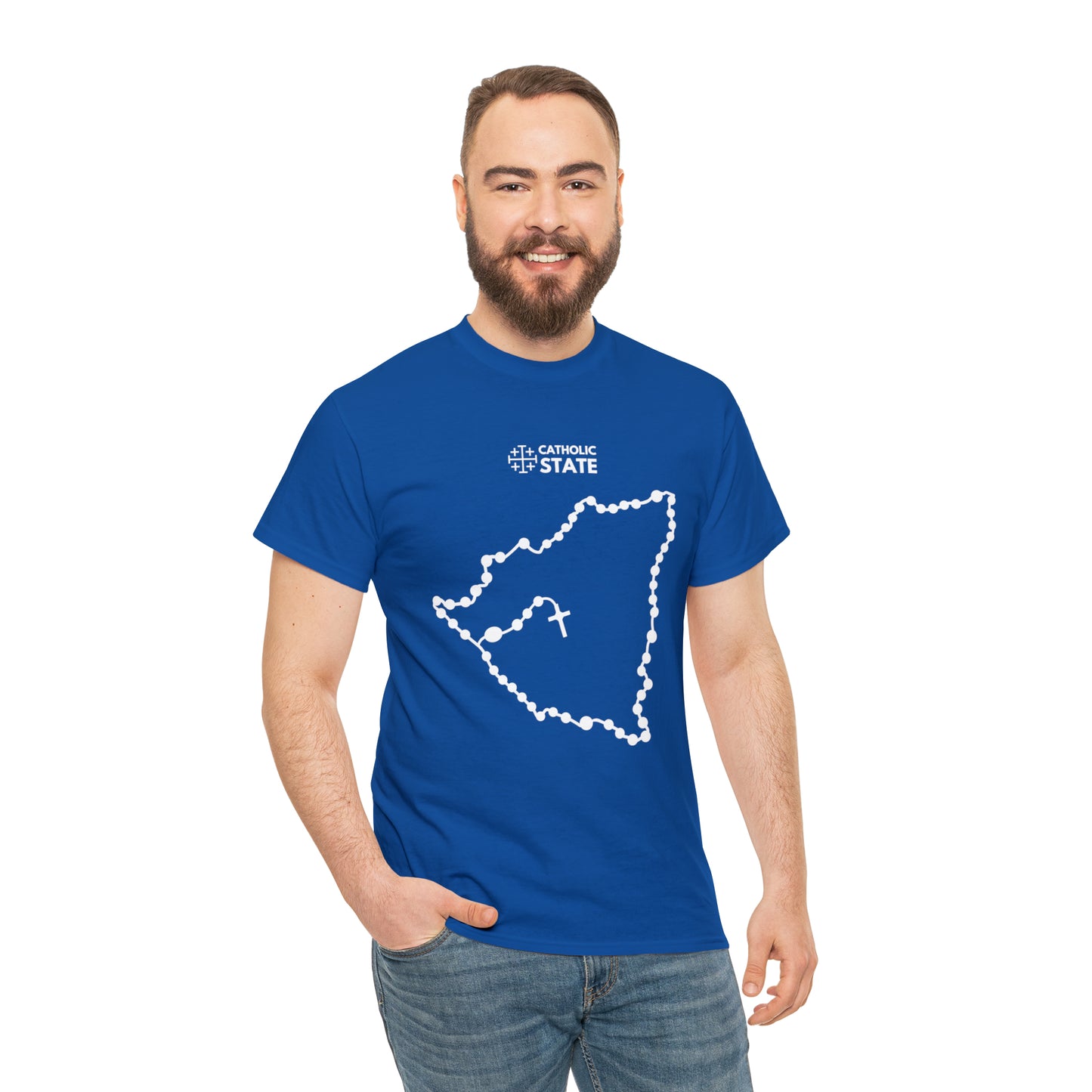 Catholic State Nicaragua - Unisex Heavy Cotton Tee