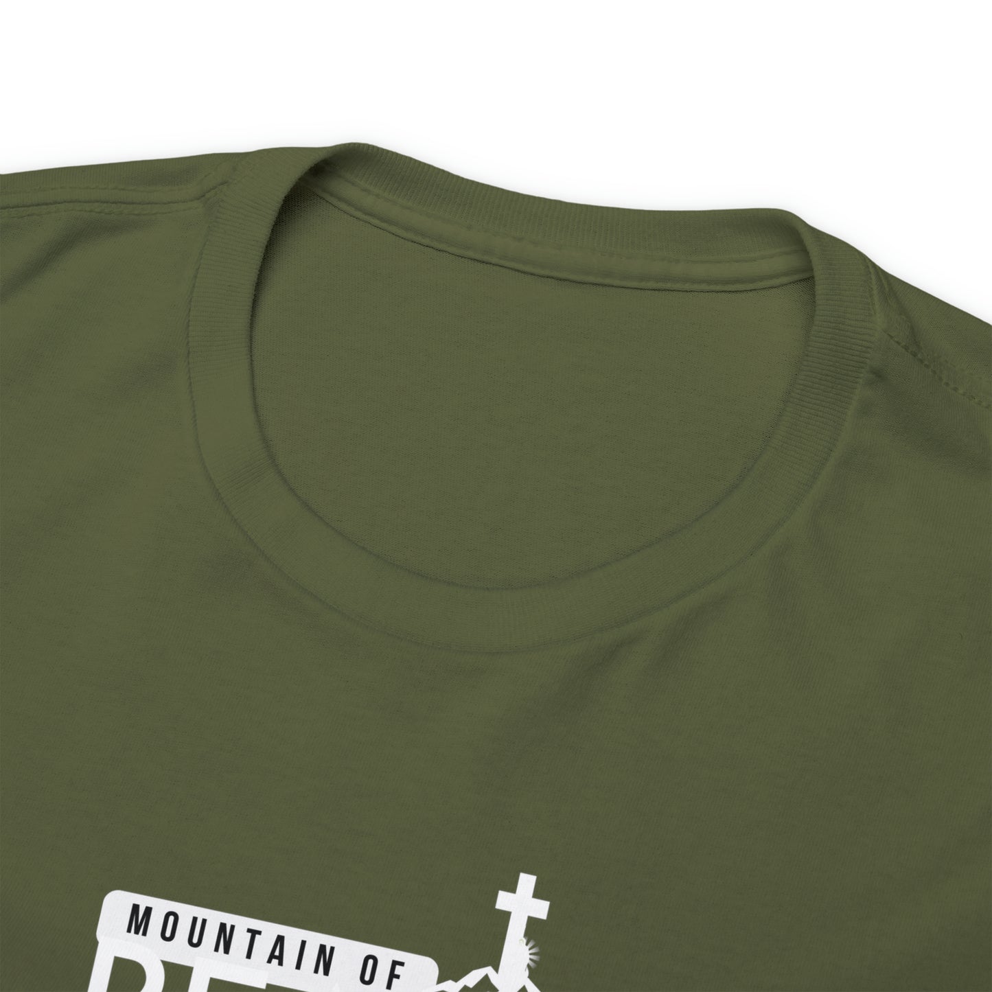 Rosary with MOP Logo Unisex Heavy Cotton Tee