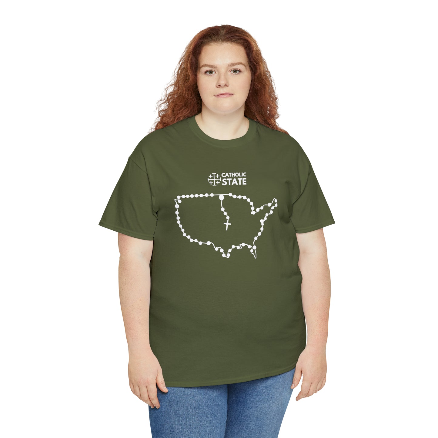 Catholic State USA - Unisex Heavy Cotton