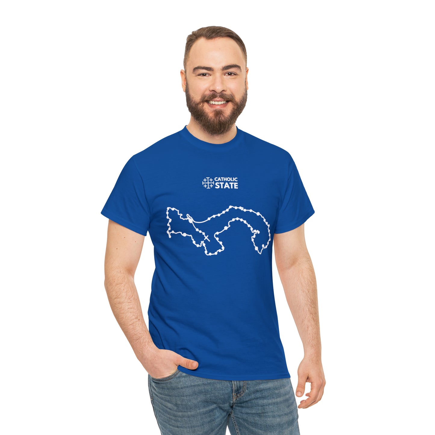Catholic State Panama - Unisex Heavy Cotton Tee