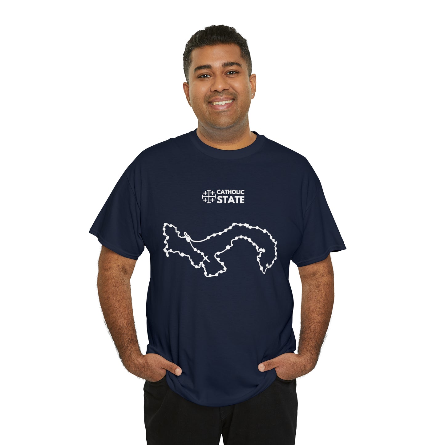Catholic State Panama - Unisex Heavy Cotton Tee