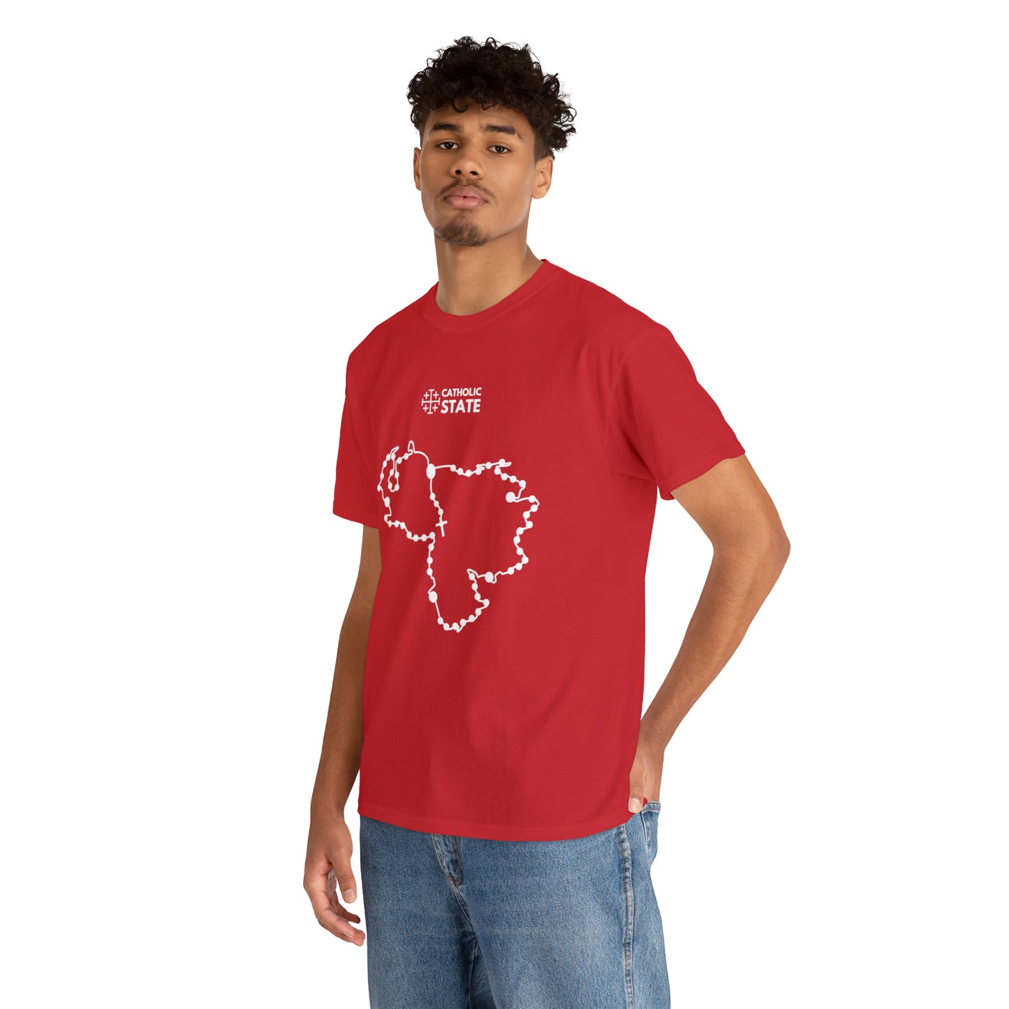 Catholic State Venezuela - Unisex Heavy Cotton Tee
