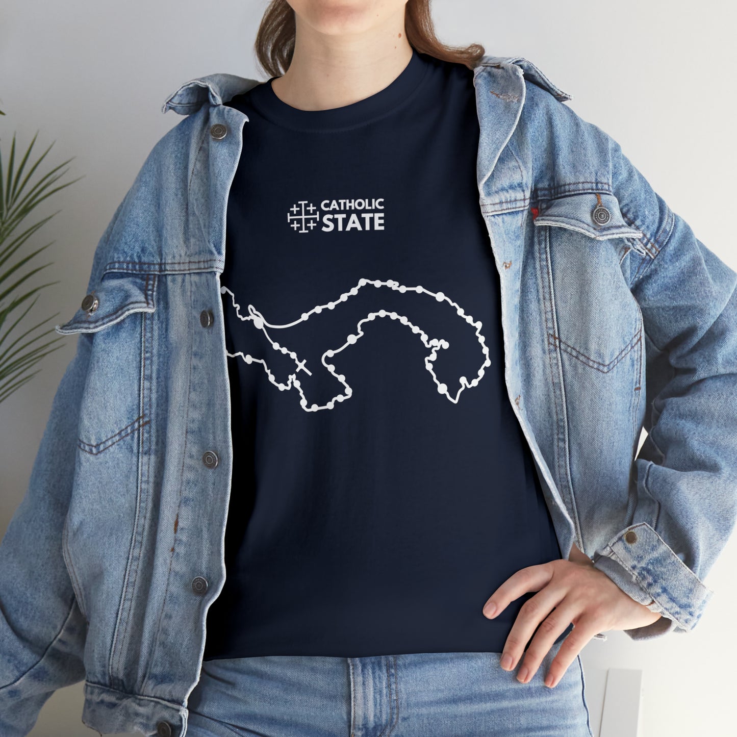 Catholic State Panama - Unisex Heavy Cotton Tee