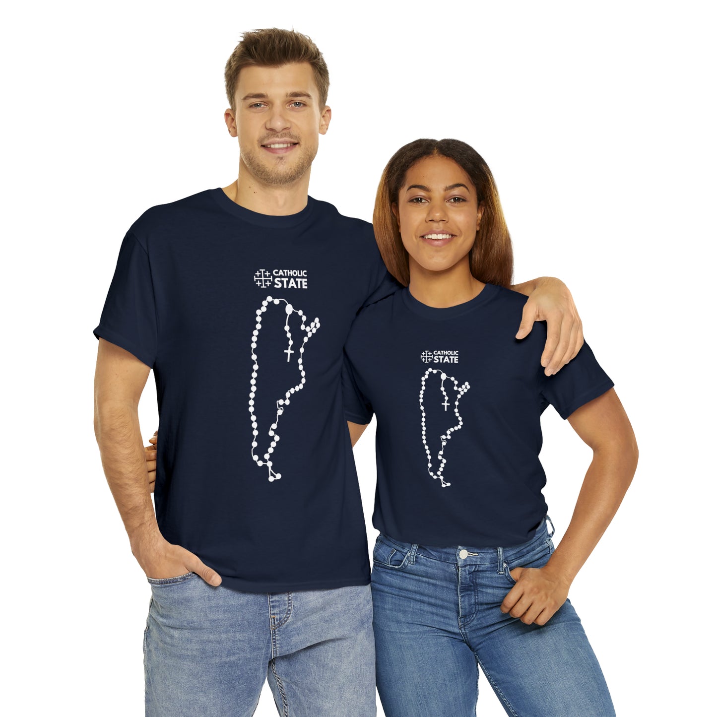 Catholic State Argentina - Unisex Heavy Cotton Tee