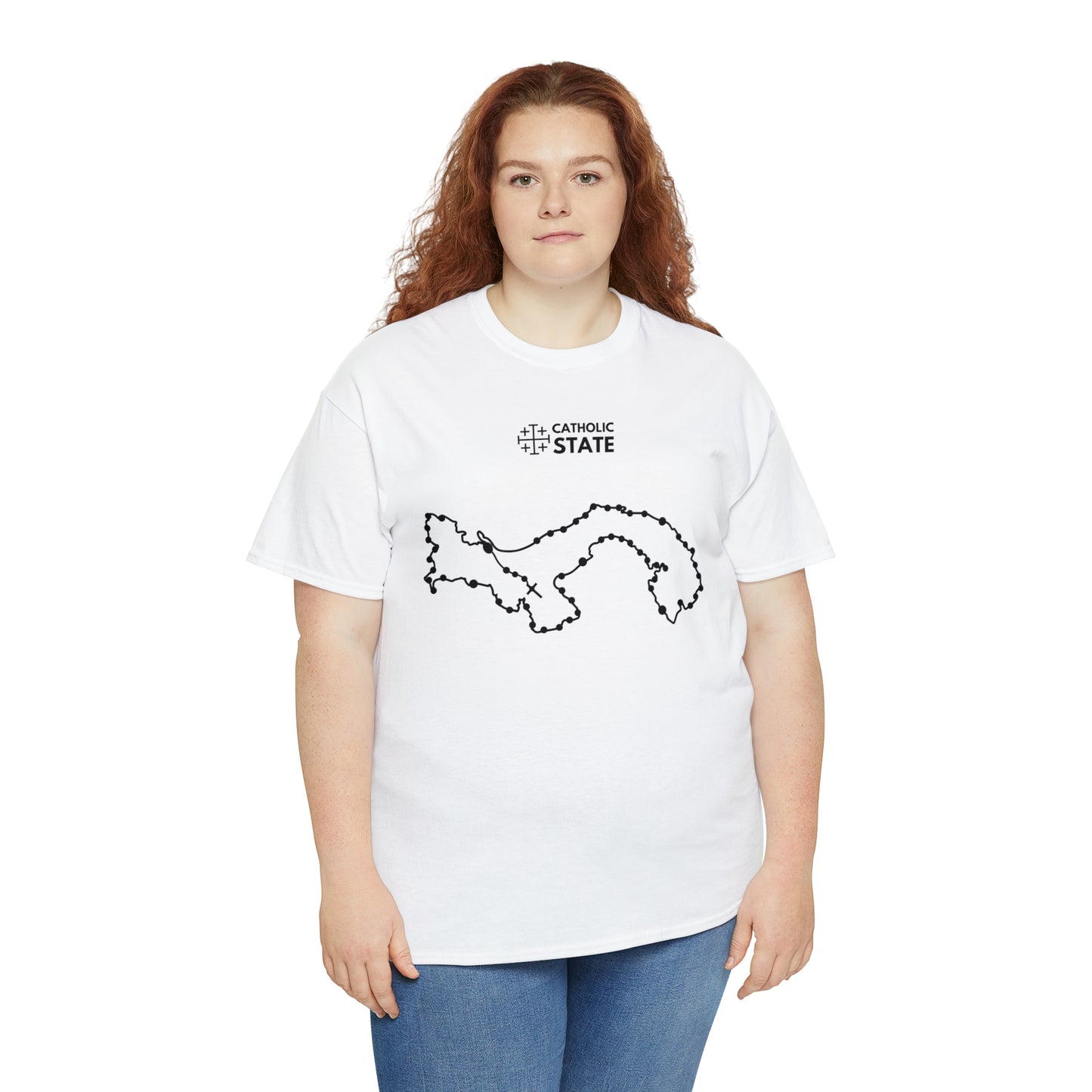 Catholic State Panama - Unisex Heavy Cotton Tee