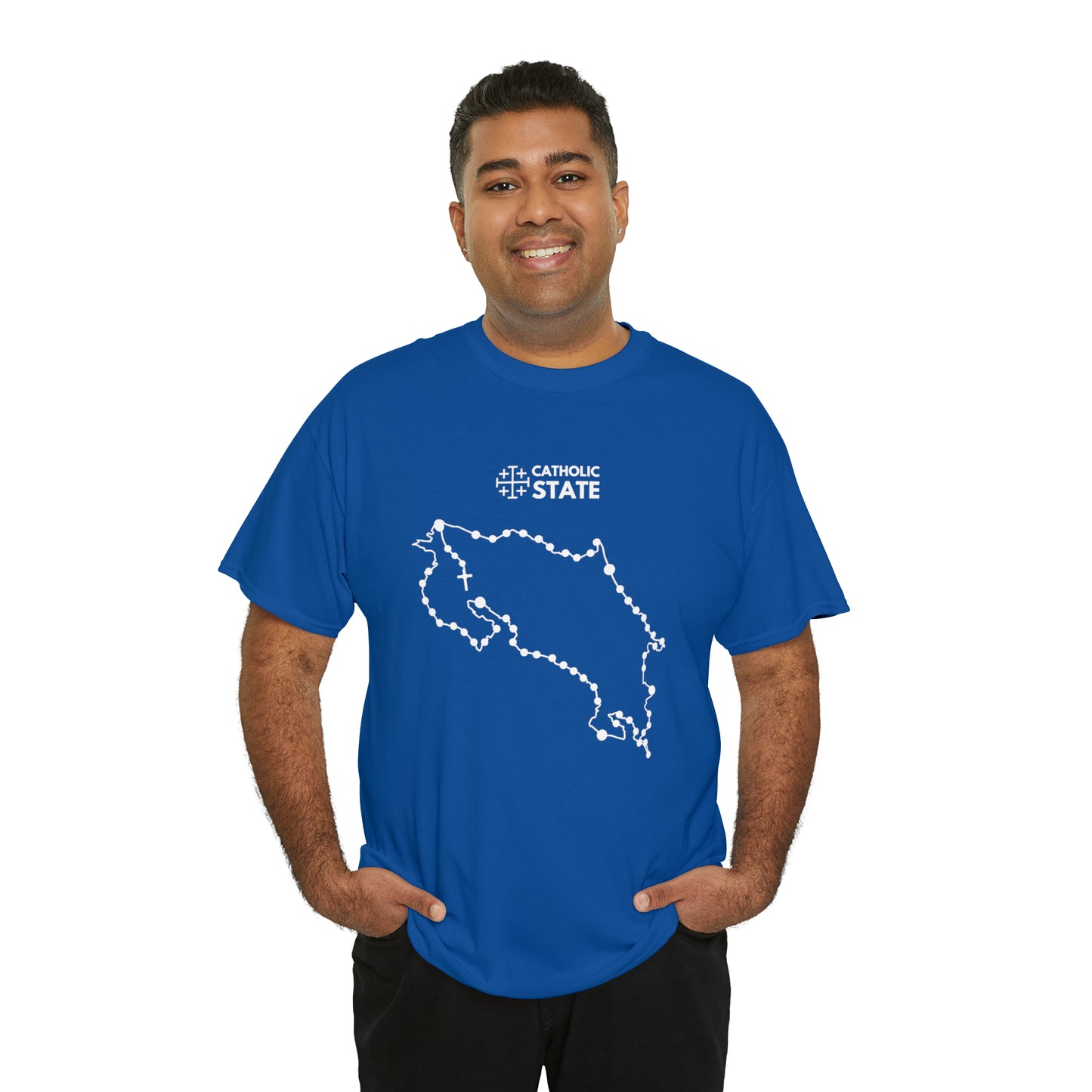 Catholic State Costa Rica - Unisex Heavy Cotton Tee