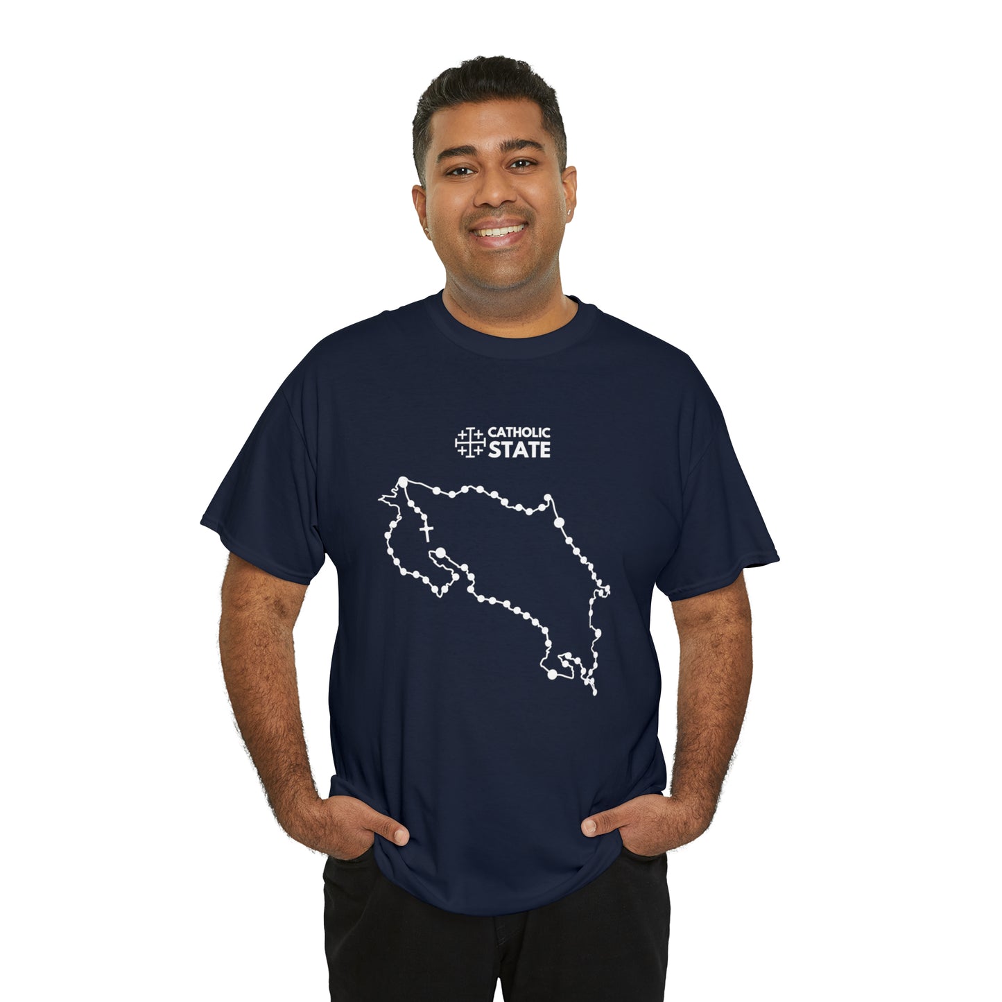 Catholic State Costa Rica - Unisex Heavy Cotton Tee
