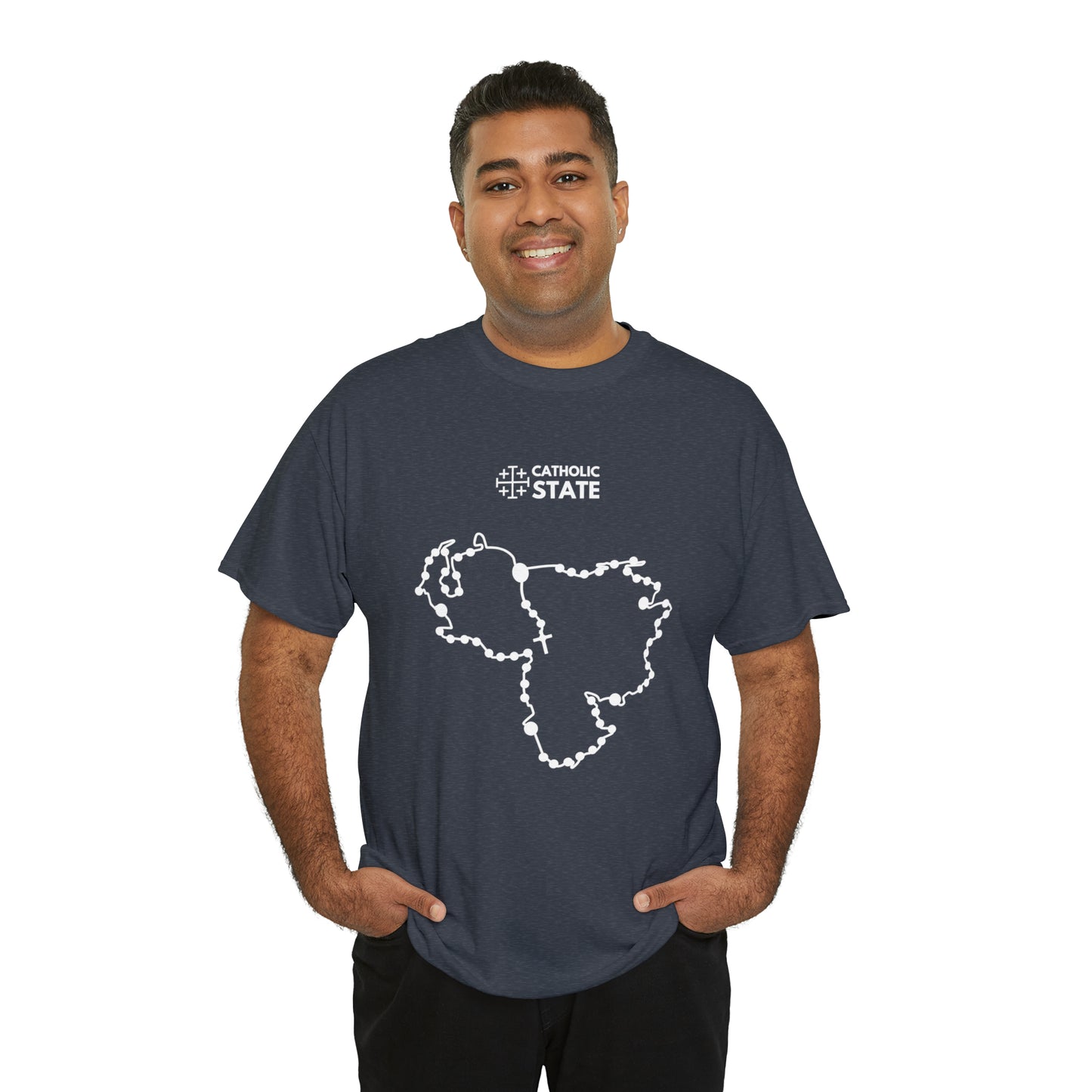 Catholic State Venezuela - Unisex Heavy Cotton Tee