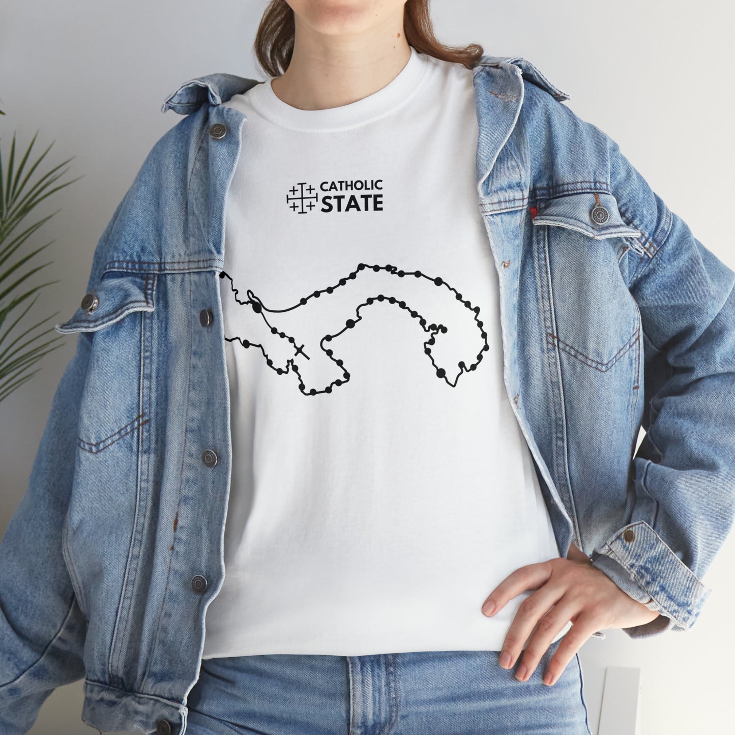 Catholic State Panama - Unisex Heavy Cotton Tee
