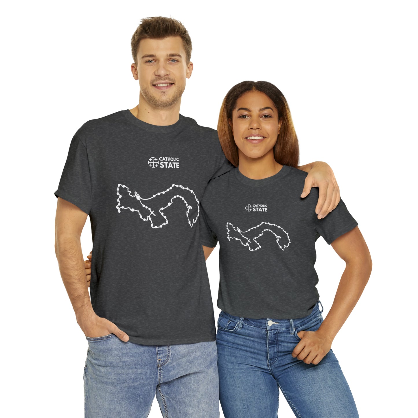 Catholic State Panama - Unisex Heavy Cotton Tee