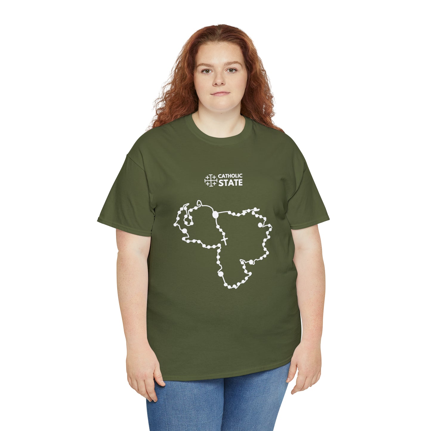 Catholic State Venezuela - Unisex Heavy Cotton Tee