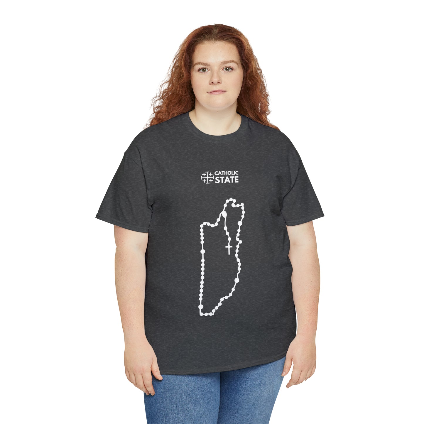 Catholic State Belice - Unisex Heavy Cotton Tee