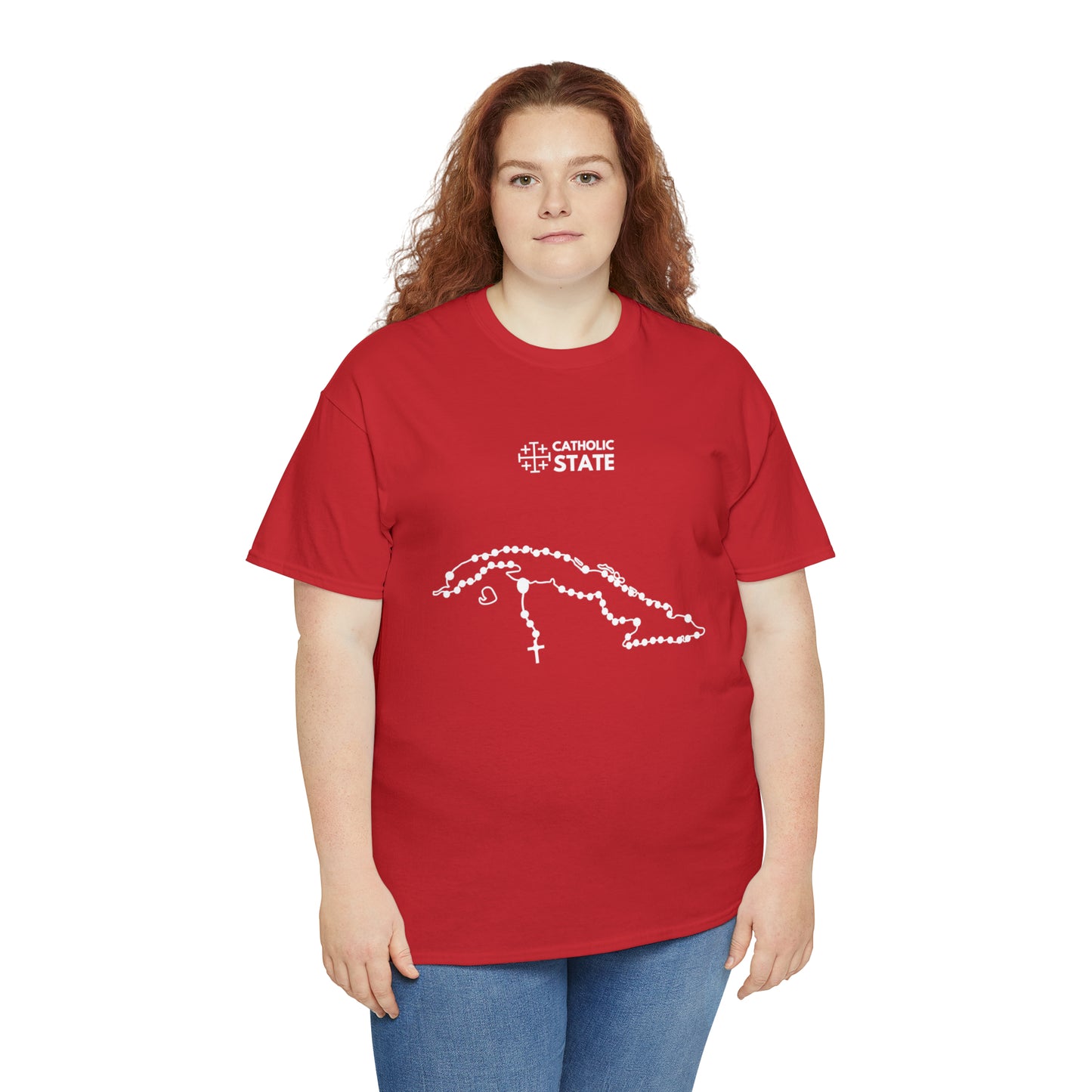 Catholic State Cuba - Unisex Heavy Cotton Tee
