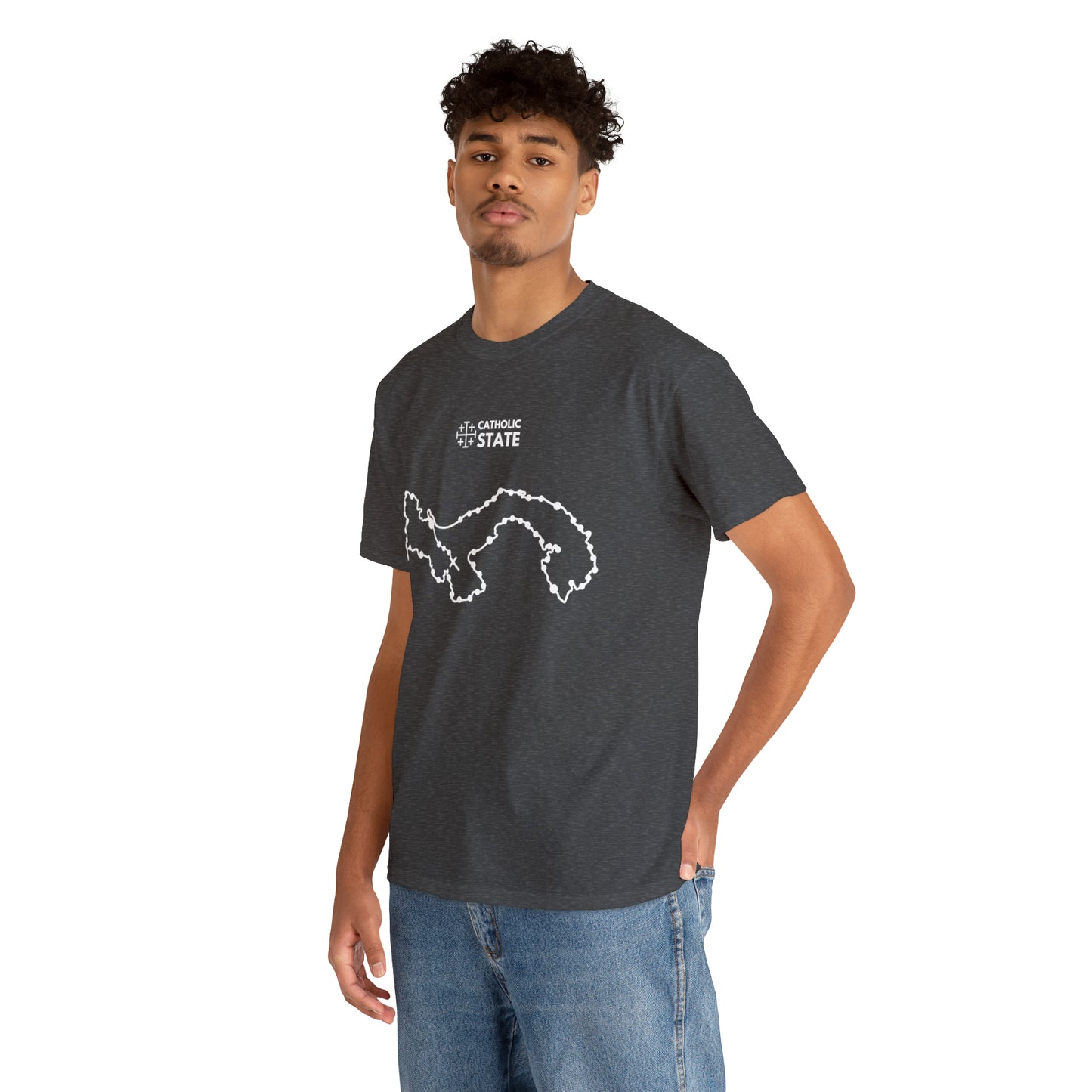 Catholic State Panama - Unisex Heavy Cotton Tee