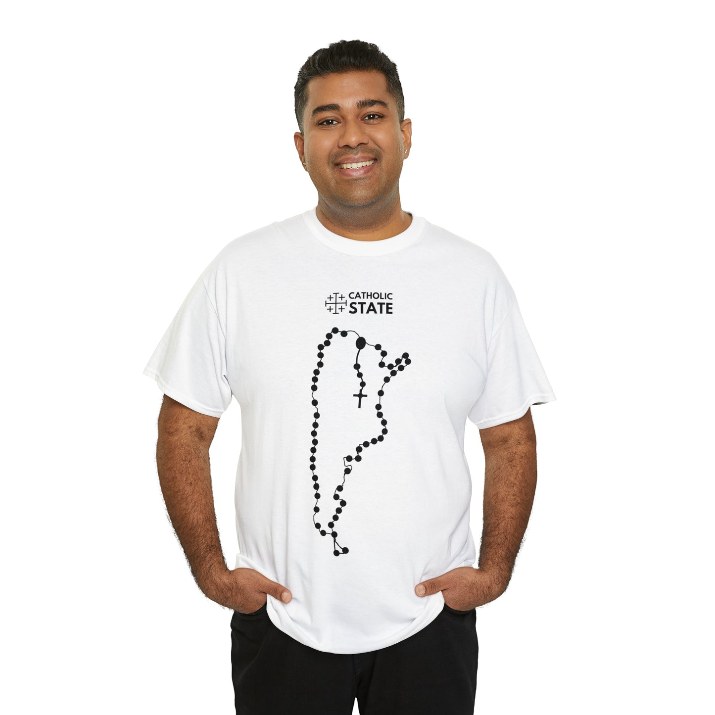 Catholic State Argentina - Unisex Heavy Cotton Tee