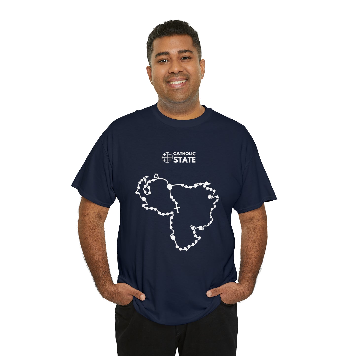 Catholic State Venezuela - Unisex Heavy Cotton Tee