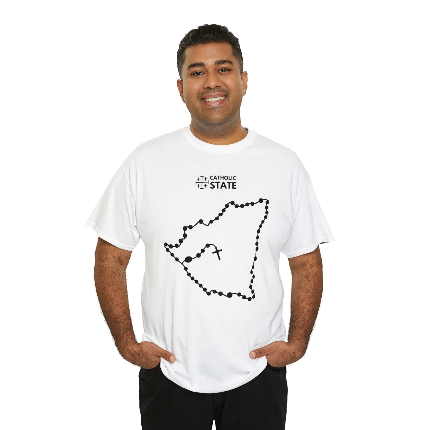 Catholic State Nicaragua - Unisex Heavy Cotton Tee