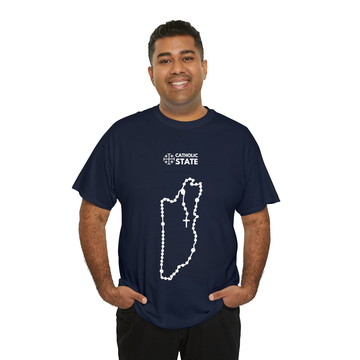 Catholic State Belice - Unisex Heavy Cotton Tee
