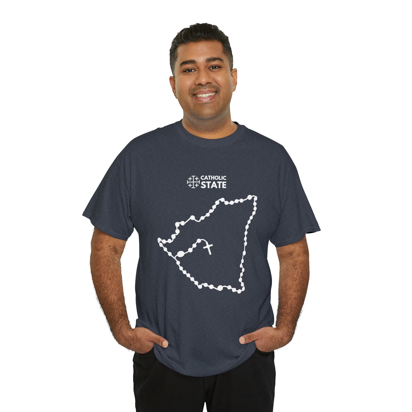 Catholic State Nicaragua - Unisex Heavy Cotton Tee