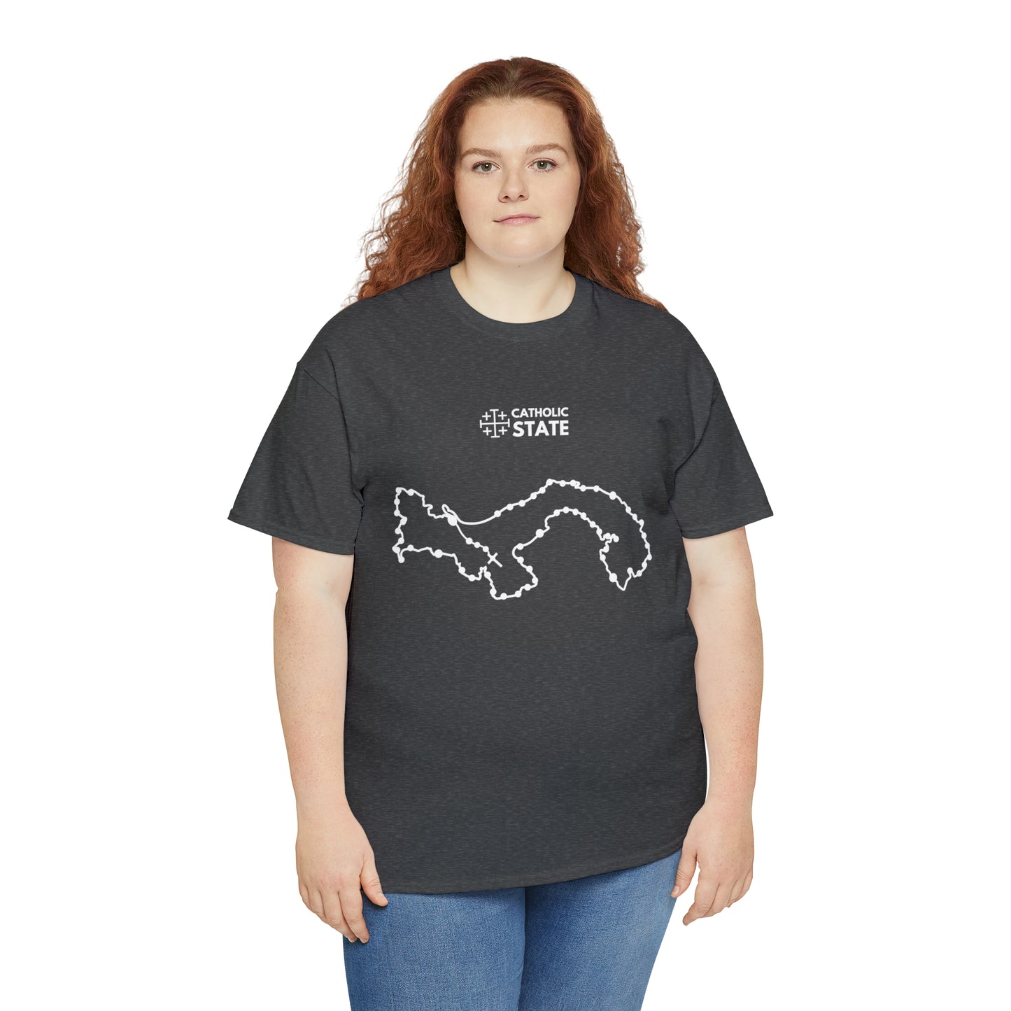 Catholic State Panama - Unisex Heavy Cotton Tee