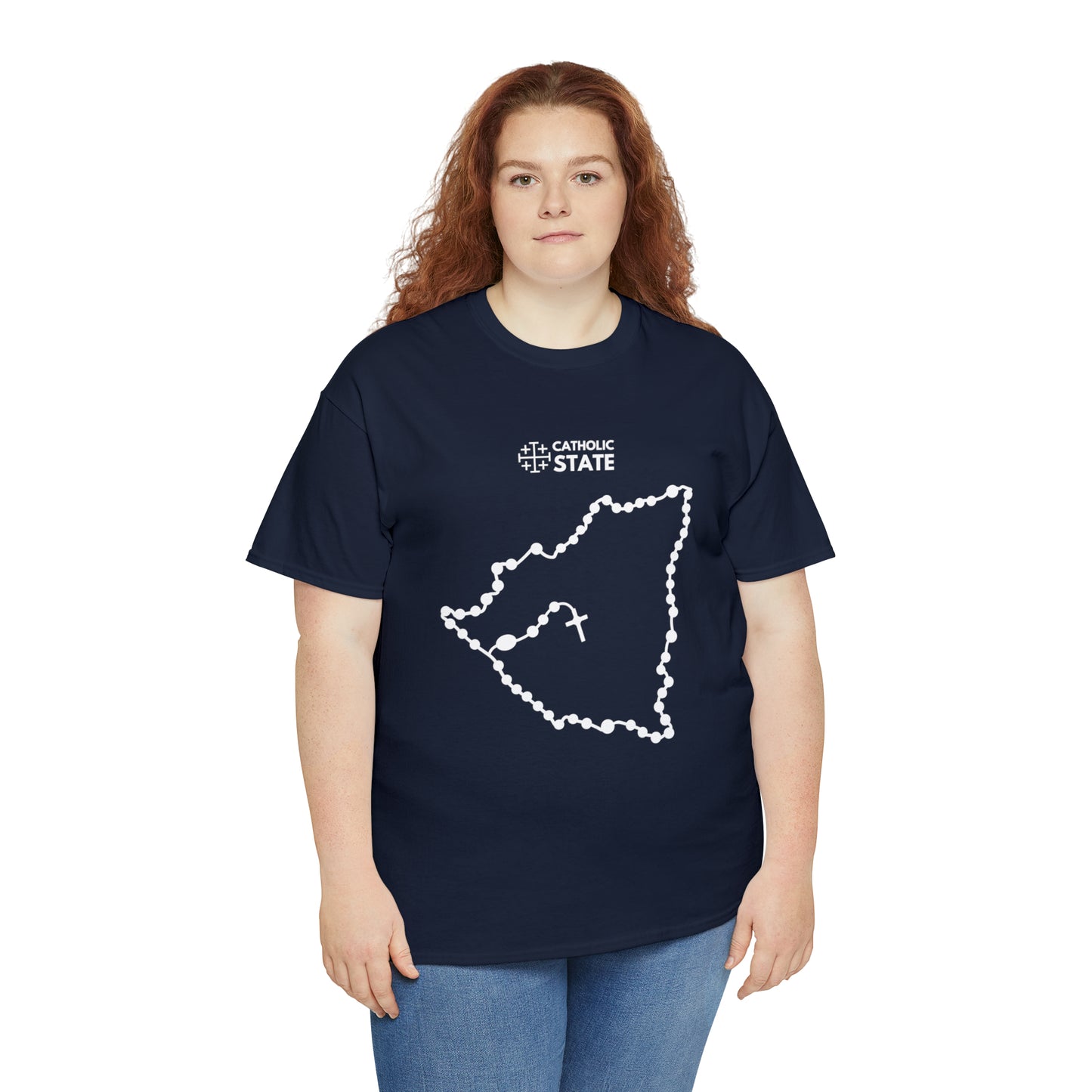 Catholic State Nicaragua - Unisex Heavy Cotton Tee