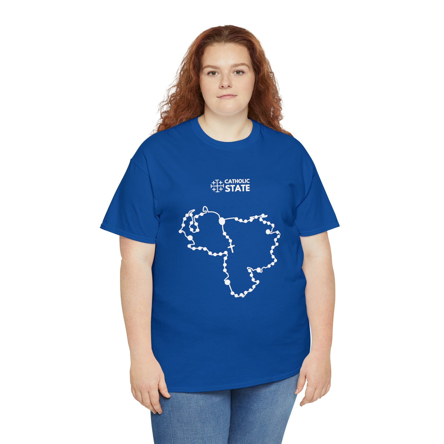 Catholic State Venezuela - Unisex Heavy Cotton Tee