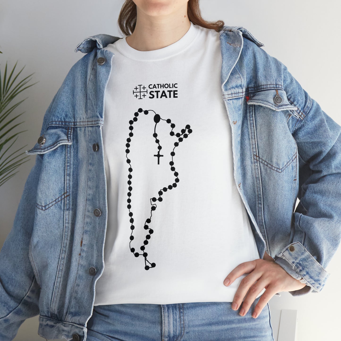 Catholic State Argentina - Unisex Heavy Cotton Tee