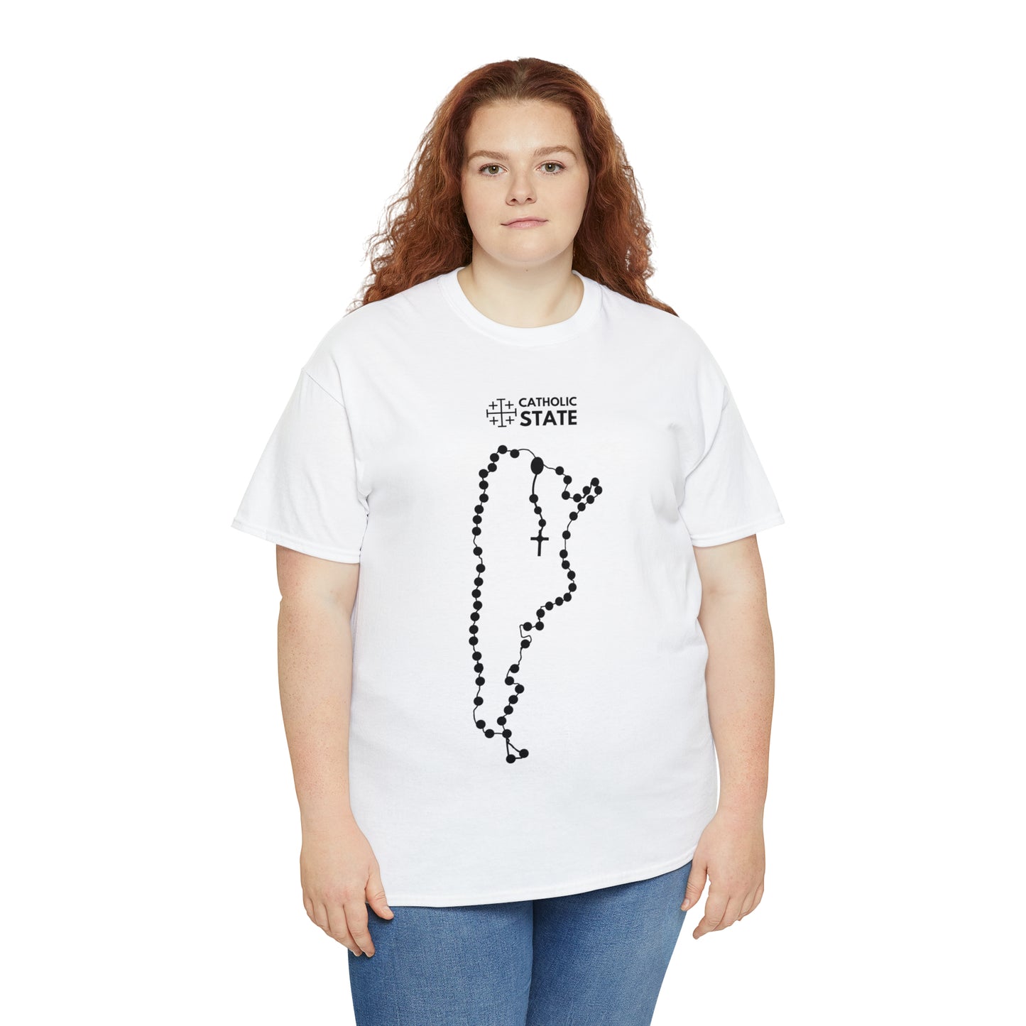 Catholic State Argentina - Unisex Heavy Cotton Tee